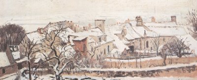 Winter by Camille Jacob Pissarro